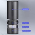 thumbnail image 3 of Electric Herb Grinder Large Capacity Spice Grinder USB Rechargeable Multifunctional Grinder for Dry, 3 of 5
