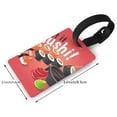 thumbnail image 4 of Daiia Sushi Durable Luggage Tags with Secure Strap Travel ID Tags Suitcase ID Tags Bag Identification Tags - Easy Identification for Men and Women, 4 of 8