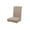 Khaki, variant on Blukids Waterproof Chair Covers for Dining Room Set of 1, Dining Room Chair Covers Protectors Stretch Kitchen Parson Chair Slipcovers(White)