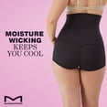 thumbnail image 5 of Maidenform Women's Shapewear with Tummy Control, Cool Comfort High-Waist Body Shaper Boy Shorts, Sizes up to 3XL, 5 of 8