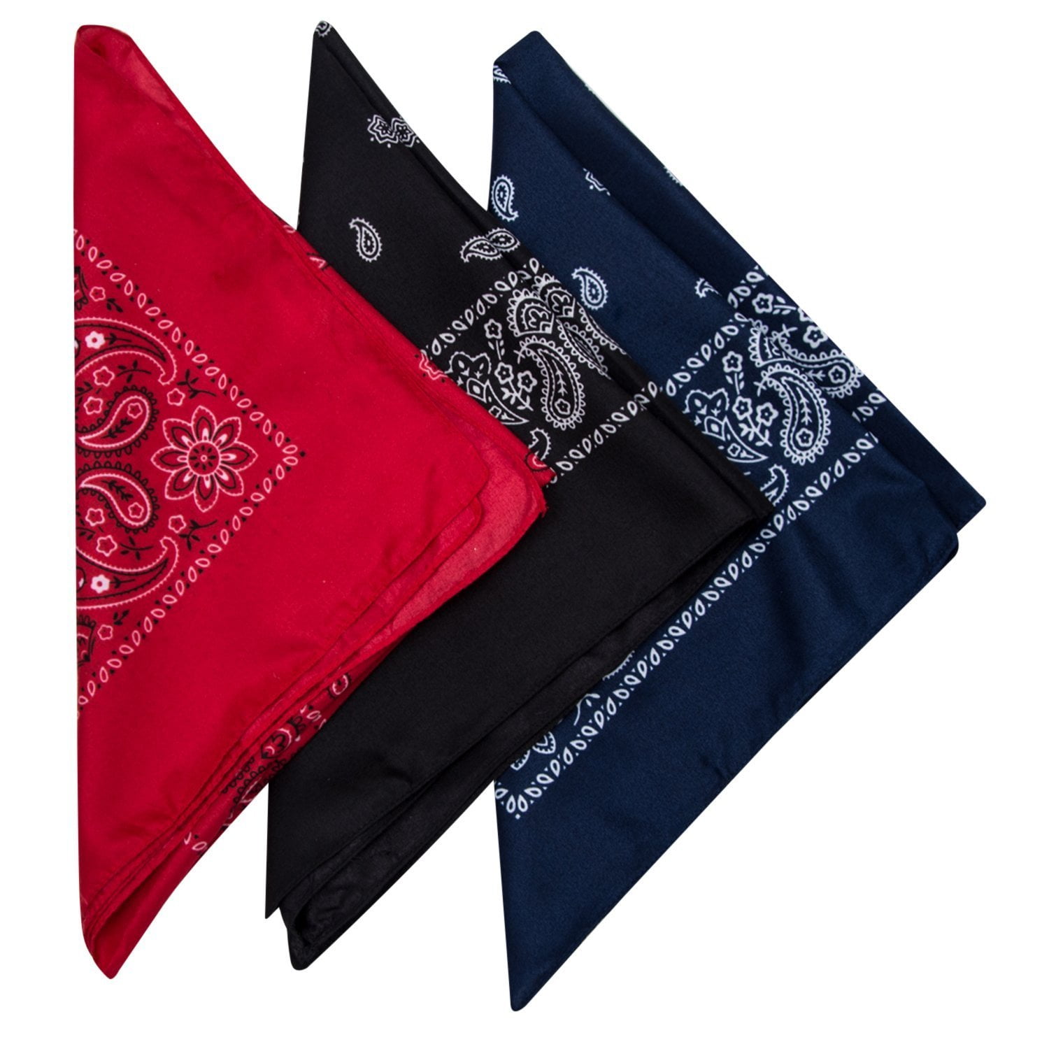 Camel Brand Bandana 12 Pack 21x21 100/% Polyester