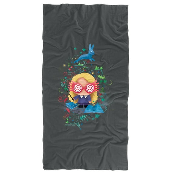 Harry Potter Luna Lovegood Chibi Officially Licensed Beach Towel 30' X 60'