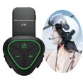 thumbnail image 1 of Gorras de motocicleta Bt, auriculares con de comunicación intercomunicador para conductores, casco de media cara/abierta para exteriores Verde, 1 of 10