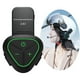 thumbnail image 1 of Tapas de motocicleta Bt auriculares intercomunicador de comunicación Control de volumen auriculares para aire libre Verde, 1 of 8