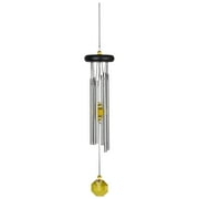 Woodstock Windchimes Woodstock Chakra Chimes Citrine, Wind Chimes For Outside, Wind Chimes For Garden, Patio, and Outdoor Décor, 17"L