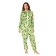 thumbnail image 3 of Happy Frogs Adult onesie Pajamas, Crystal Velvet Ultra Soft Warm Jumpsuit for Men and Women, 3 of 7