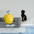 thumbnail image 2 of Figura artística de con forma de fruta, escultura decorativa para el hogar, estatua de gato, pieza decorativa con superficie lisa y base, 2 of 8