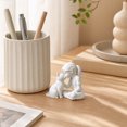 thumbnail image 4 of KGJQ 3D Printed Girl and Cat Statue, Cute Girl with Kitty Figurine Resin Desktop Decor, Modern Art Sculpture Ornament for Home Office Shelf Table Centerpiece, Unique Aesthetic Gift for Women Girls, 4 of 8