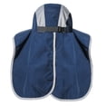 thumbnail image 4 of Tignapoo Lightweight Adjustable Sun Protection Hat with Wide Brim and Neck Flap for Outdoor Activities - Available in Dark Blue, Quick Dry Nylon, Fits 57-62cm Head Size, 4 of 7