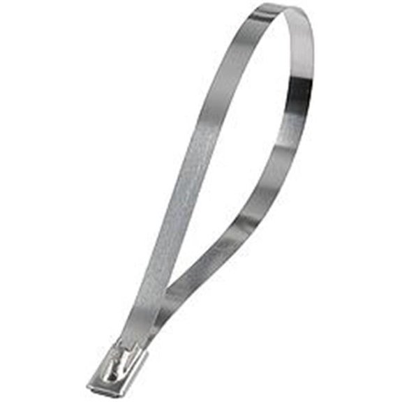 7.5 in. Stainless Steel Cable Ties - Pack of 8