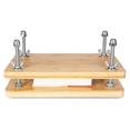 thumbnail image 1 of Book Press Bookbinding, Wooden Bamboo Book Press, Portable Press Kits for Bookbinding Supplies, 1 of 7