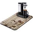 thumbnail image 1 of Fun Coffee Mat 23inx15in,Coffee Bar Mat for Countertops,Absorbent Hide Stain Anti-Slip Coffee Bar Accessories Fit Under Coffee Machine Mat,dish Drying Mats for Kitchen, 1 of 5