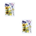 thumbnail image 3 of Matsuzay Flores secas naturales Artesanías hechas a mano Ramos en relieve Flores prensadas Hermoso adorno Presente para tarjetas de boda Tipo 4 2piezas, 3 of 6