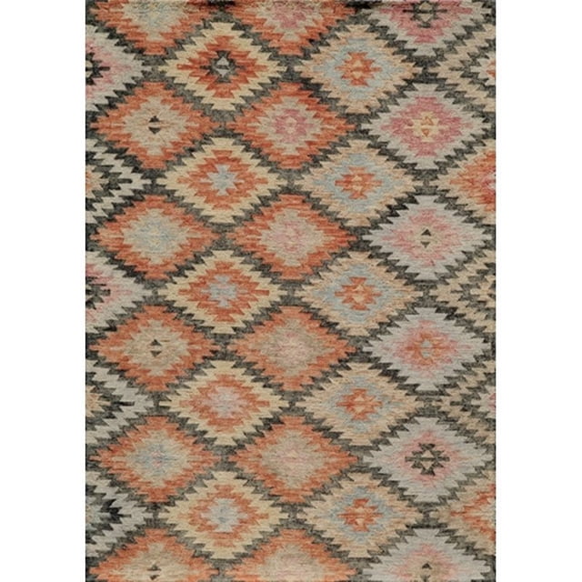 Momeni Tangier 5' X 8' Transitional Hand Tufted Wool Rug in Black