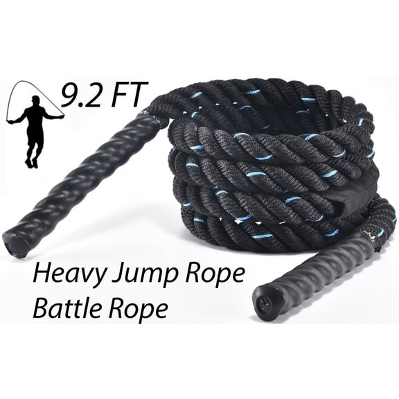 Weighted Jump Rope for Fitness Heavy Battle Ropes for Exercise