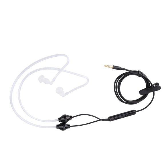 3.5mm Air Acoustic Tube Earpiece with Mic, Sound, Reduce Radiation, for Mobile Phone