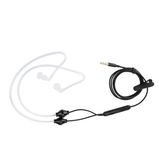 3.5mm Air Acoustic Tube Earpiece with Mic, Sound, Reduce Radiation, for Mobile Phone