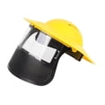 thumbnail image 3 of vortess Chainsaw Face Face Protection Cover Replacement Protection Visor Adjustable for Yellow Mesh Clear, 3 of 9