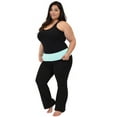 thumbnail image 3 of Stretch is Comfort Women's Foldover Plus Size Yoga Pant | Adult Xlarge -7x, 3 of 6