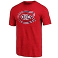 thumbnail image 2 of Men's Red Montreal Canadiens Greatest Dad Tri-Blend T-Shirt, 2 of 3