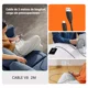thumbnail image 5 of Cable V8 Micro Usb 2 Metros Datos Carga Rápida 2.4a U-volt, 5 of 8