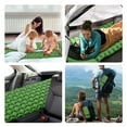 thumbnail image 4 of TSV Camping Sleeping Pad, Extra Thick Inflatable Mat with Air Pillow for Backpacking Hiking Traveling, 74.8 x 23.6'' Green, 4 of 6