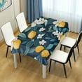 thumbnail image 4 of Yayeee Tablecloths 60" x 120" Rectangle Wrinkle Resistant Party Table Cover, Floral Lemon, 4 of 8