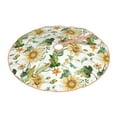 thumbnail image 2 of Bingfone Christmas Tree Skirt Mat Christmas Decoration Interior 30"-Watercolor Bright Sunflowers, 2 of 8