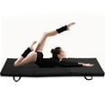 thumbnail image 4 of Costway Tapis d'Exercice de Gymnastique 6 Pieds X 2 Pieds à Trois Volets pour le Entraînement Physique avec Poignées de Transport, 4 of 10