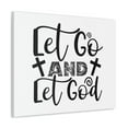 thumbnail image 2 of Scripture Walls John 14:27 Let Go And Let God Cross Bible Verse Canvas Christian Wall Art Ready to Hang Unframed, 2 of 18