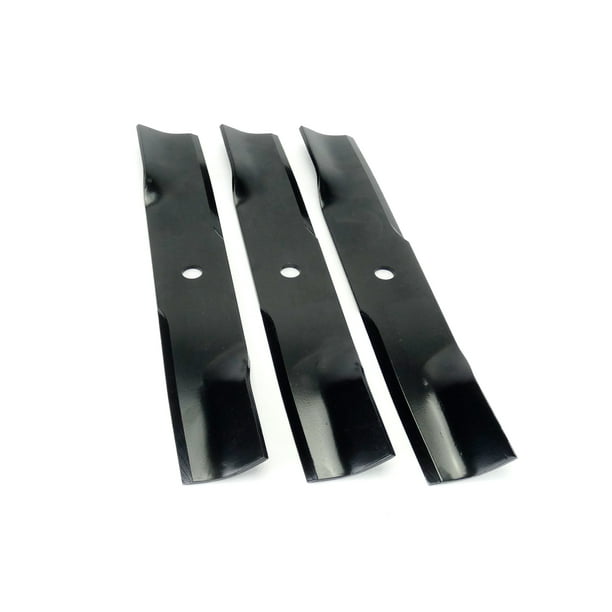 (3) Hi lift blades 48" Cut Fit Hustler Fas Trak Sport Xone 795757 Scag