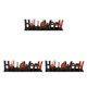 thumbnail image 2 of Decoración de Halloween Toystoory Placas de letrero de escritorio de calabaza con soporte para favores de fiesta, 2 of 6