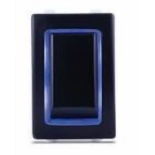 Sierra Marine Multi Purpose Switch RK40700B Marine Series; 12 Volt DC; 20 Amp; Rocker Switch; Rectangular; Blue Illuminated; Black; Double Pole Double Throw DPDT