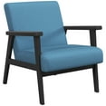 thumbnail image 1 of HOMCOM Fauteuil d'Appoint Moderne Mi-Siècle pour Salon Chambre, 1 of 10