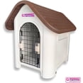 thumbnail image 2 of Casa Para Perro Q Perrón Con Puerta Color Café, 2 of 9