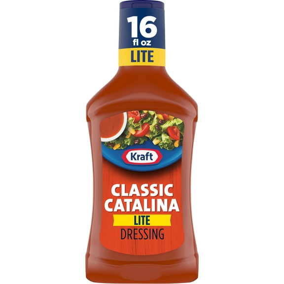 Kraft Classic Catalina Lite Dressing, 16 fl oz Bottle