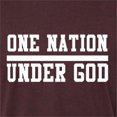 thumbnail image 5 of Wild Bobby One Nation Under God Inspirational/Christian Men Premium Tri Blend Tee, Cardinal, Small, 5 of 5