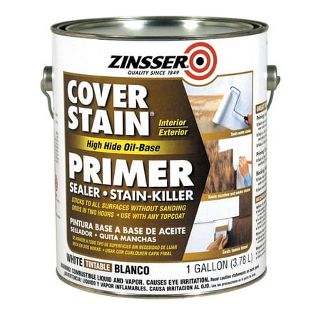 Zinsser Cover-Stain VOC High Hide Oil-Base Interior/Exterior Stain Blocker (Best Zero Voc Paint)
