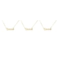 thumbnail image 1 of Collar con letras del zodiaco Sonducket con colgante de tarjeta de exhibición oro tauro, 1 of 6
