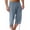 Light Blue, variant on UVEASISHA Men's Long Shorts Loose Fit Knee Length 3/4 Baggy Pants Summer Drawstring Sport Golf Lounge Capri Pant with Pockets 2025 Big and Tall Dark Blue,XL