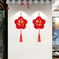 thumbnail image 4 of Lohuatrd New Year Pendant Chinese Traditional Spring Festival Hanging Ornament with Tassel for Festive Home Decoration, 4 of 7