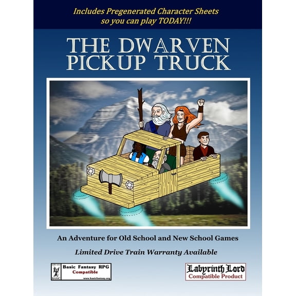 The Dwarven Pickup Truck, (Paperback)