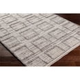 thumbnail image 2 of Surya Zaragoza 79x108" Modern Style Polyester Fabric Rug in Charcoal/Gray, 2 of 3