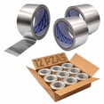 thumbnail image 1 of 12 PZS Cinta Aluminio Impermeable / Alta Temp 50MM X 9.1M, 1 of 5