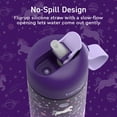 thumbnail image 6 of Bentgo Kids Water Bottle - Leak-Proof, Durable Tritan, BPA-Free 15 oz. Cup for Kids/Toddlers Ages 3+, Safe Sip Spout, Carrying Handle, & Dishwasher Safe for School, Sports, Daycare & Camp (Unicorn), 6 of 9