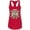 Red, variant on Route 66 LADY TANK TOP Route Us 66 Women Tank Top Get Your Kick On Route 66 Color Royal Blue Size X-large