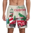 thumbnail image 2 of Goofa Merry Christmas 1 Printed Men's Swim Trunks Board Shorts Quick Dry Mens Swimming Trunks with Compression Liner,Breathable Fit Hawaii Beach Shorts-3X-Large, 2 of 9