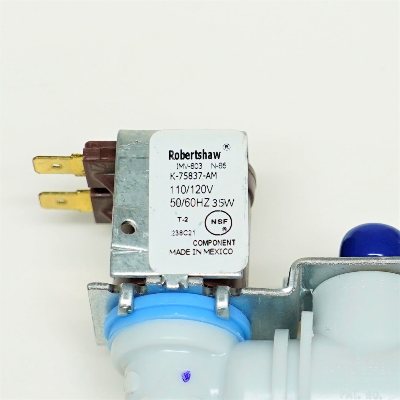 Choice Part WP67003753 for Whirlpool Refrigerator Ice Maker Water Valve