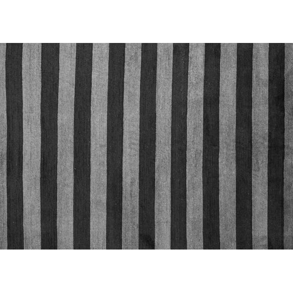 Ahgly Company Indoor Rectangle Abstract Gray Modern Area Rugs, 2' x 4'