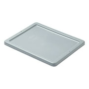 Rubbermaid Commercial Food/Tote Box Lids 19 5/8w x 15 5/8d Gray 1720GRA